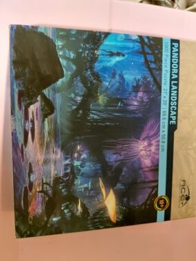 Pandora Landscape 1000-Piece Puzzle - Blue & Purple Fantasy Scene